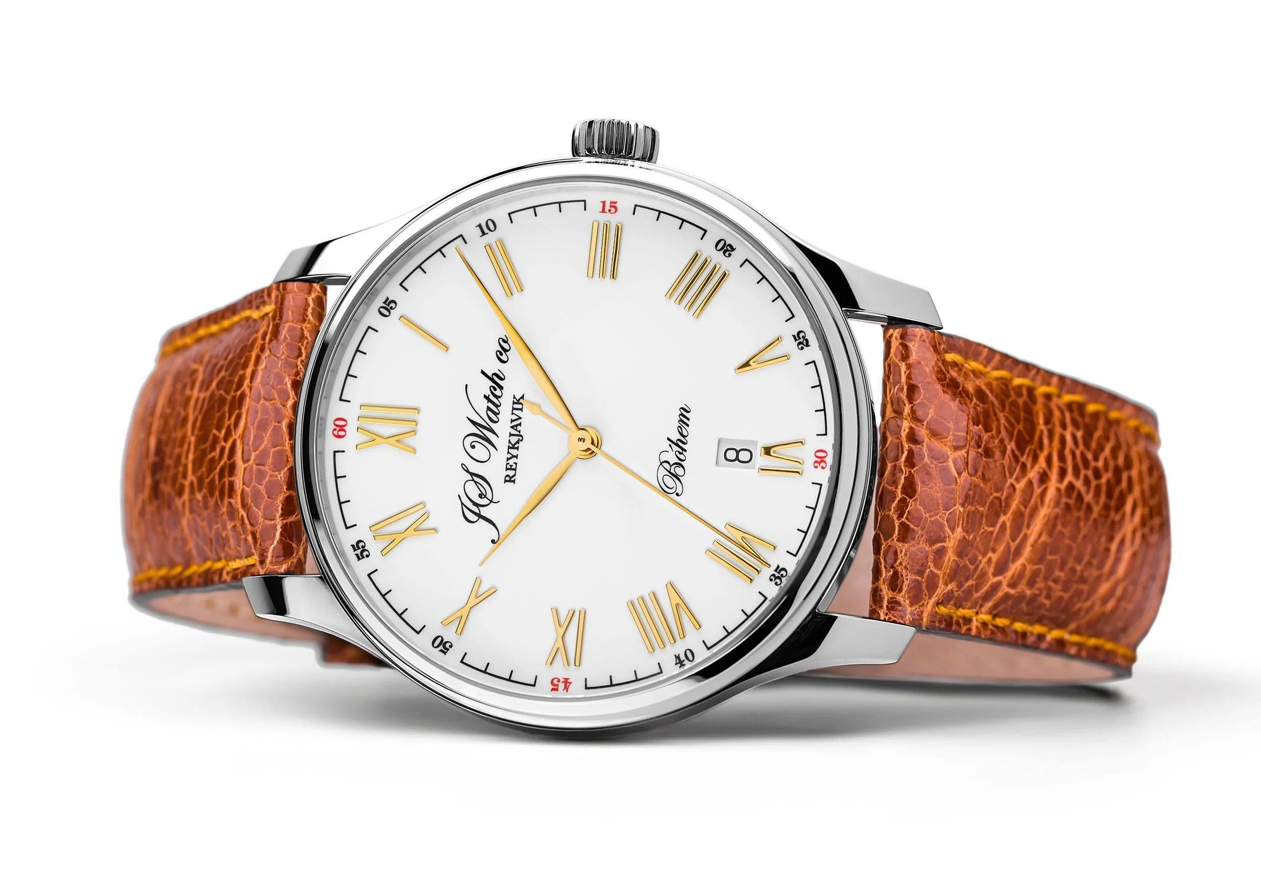 JS Watch Company Reykjavik — The Gilbert 38mm Vintage Watch Collection